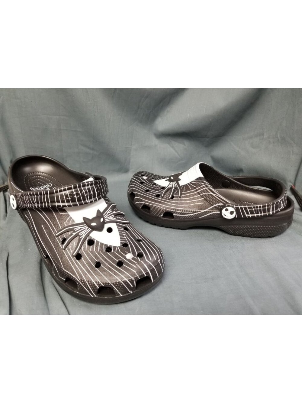 Crocs Classic Clog Jack Skellington Nightmare B4 Xmas Mens Size 11 NEW W/TAGS!